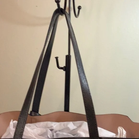 FURLA Sally Saffiano Leather Tote (EUC) Black - Picture 8 of 17